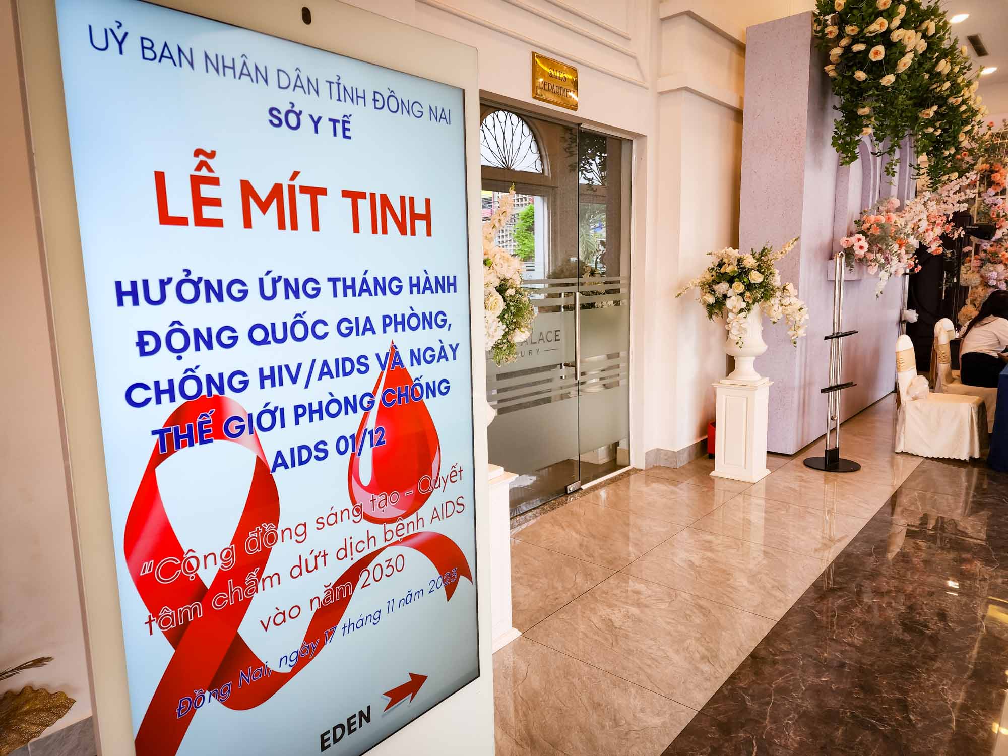Lễ Mít Tinh Hưởng Ứng Phòng Chống HIV