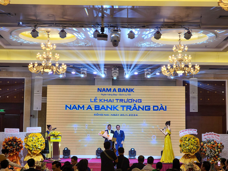 Khai Trương Nam Á Bank Trảng Dài