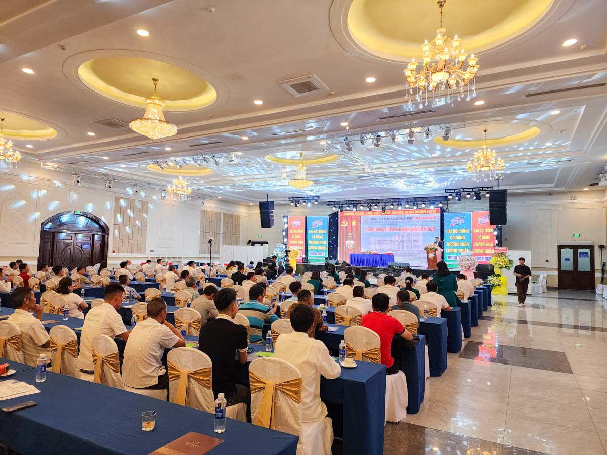 Đại Hội Đồng Cổ Đông Thường Niên 2025 - Cường Thuận IDICO 7 Không Gian Thoải Mái Cho Khách Mời