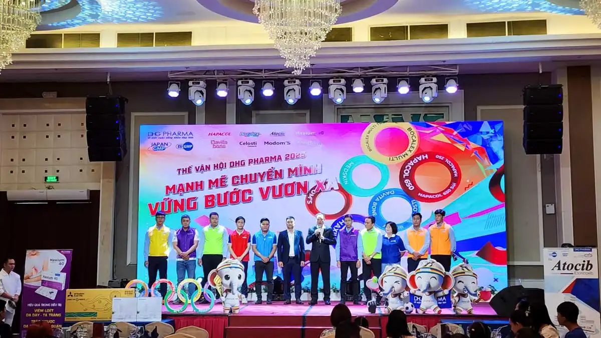 Khởi động cùng thế vận hội DHG Pharma